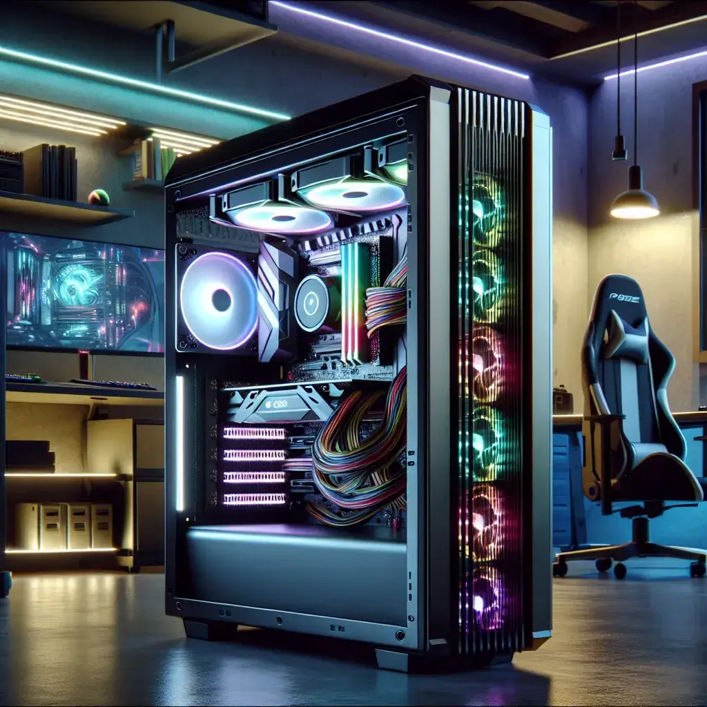 What is the Advantage of Modular Power Supplies in Gaming PCs?