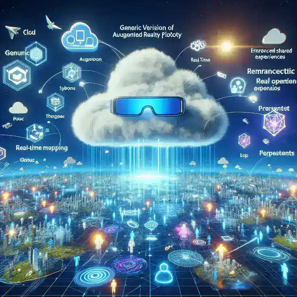 "Niantic AR Cloud platform upgrade showcasing enhanced augmented reality features and urban interaction, representing the future of immersive technology in gaming and real-world applications."